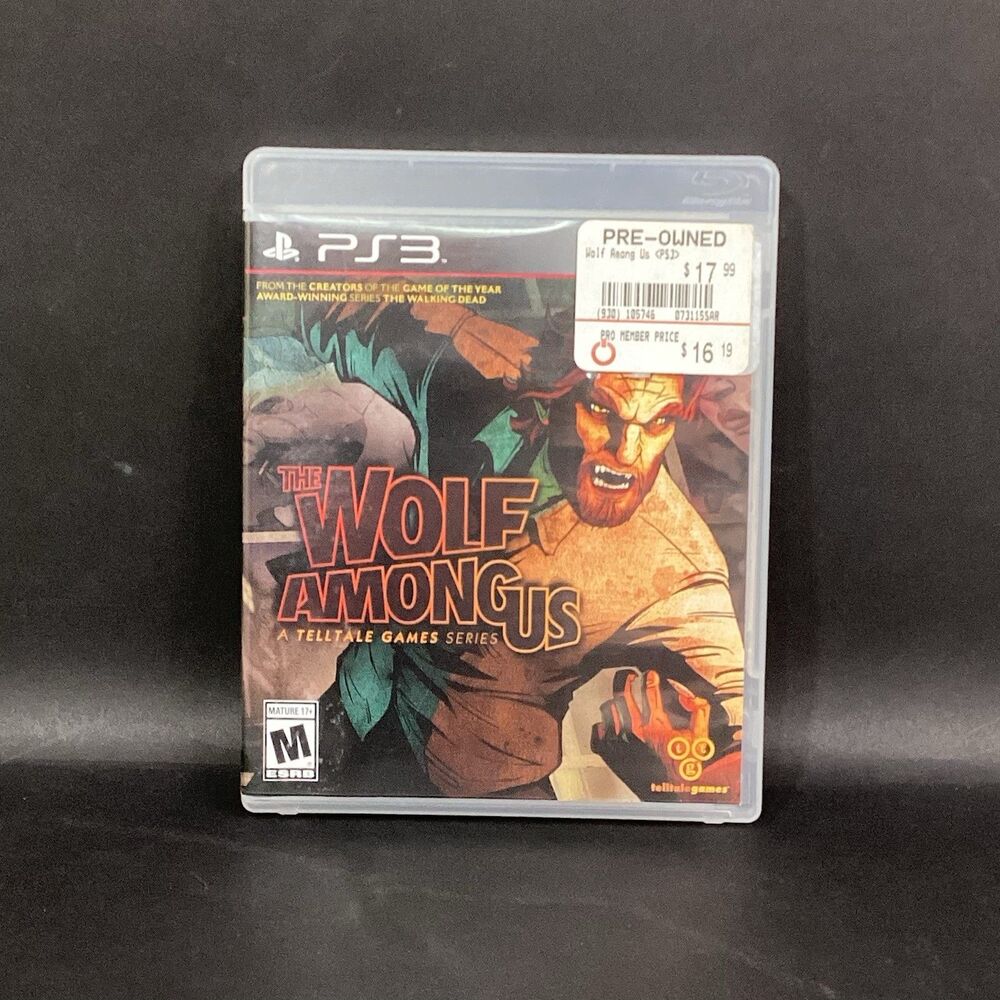 PS3 The Wolf Among Us (Sony PlayStation 3, 2014) No Manual
